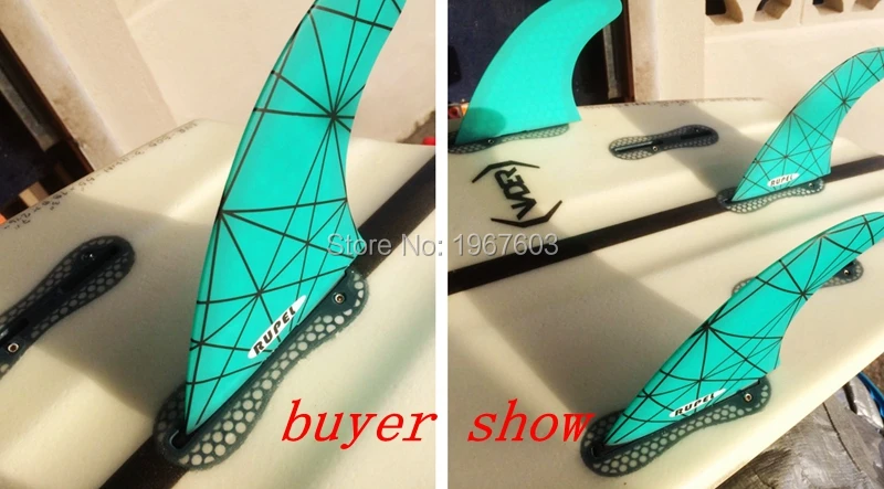 FC II Quad набор досок для серфинга плавники G5GX M S зеленая линия плавник доска SUP SurfFins