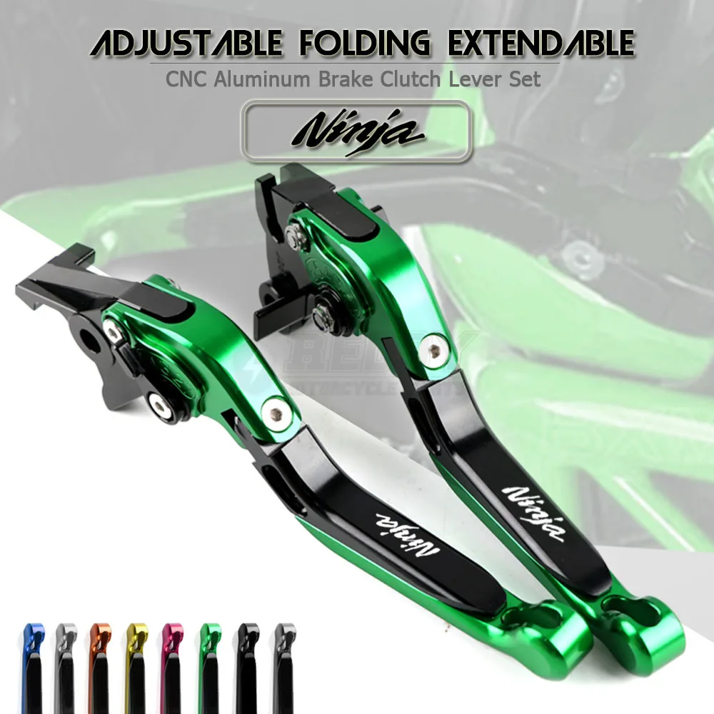 Мотоциклетный рычаг с фиксацией для KAWASAKI NINJA 500R GPZ500S EX500R 1990 2009 тормозной клатч