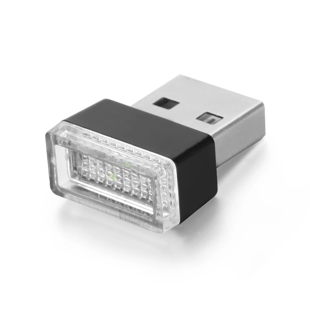 USB Ночной светильник светодиодный интерьер автомобиля атмосфера средства ухода