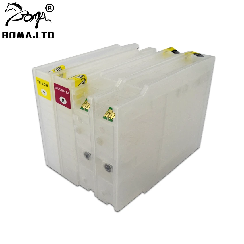Европа T9071 T9074 T9081 T9084 многоразовый картридж для принтера Epson WF 6590 WF6590 6090 WF6090 с