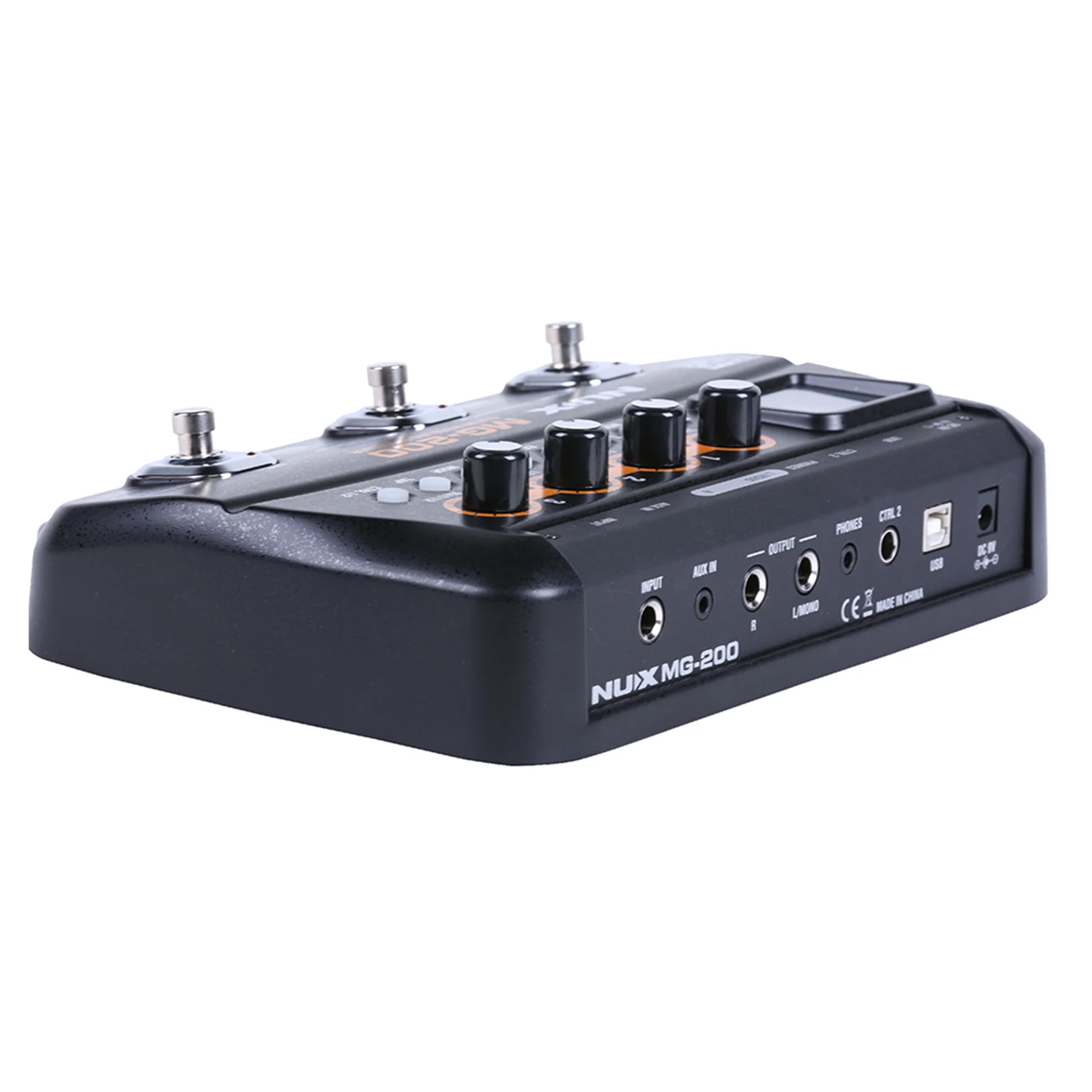 NUX MG 200 Гитарный процессор с несколькими гитарными эффектами педаль 55 эффектов 70