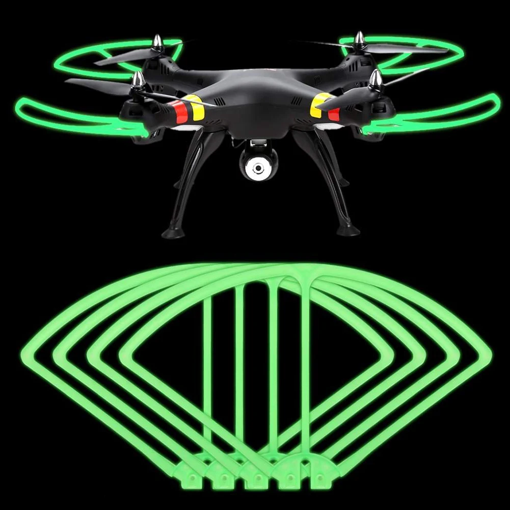 OPQ-4pcs высокое качество светящийся винт протектор для Syma X8C X8W RC Quadcopter | Электроника
