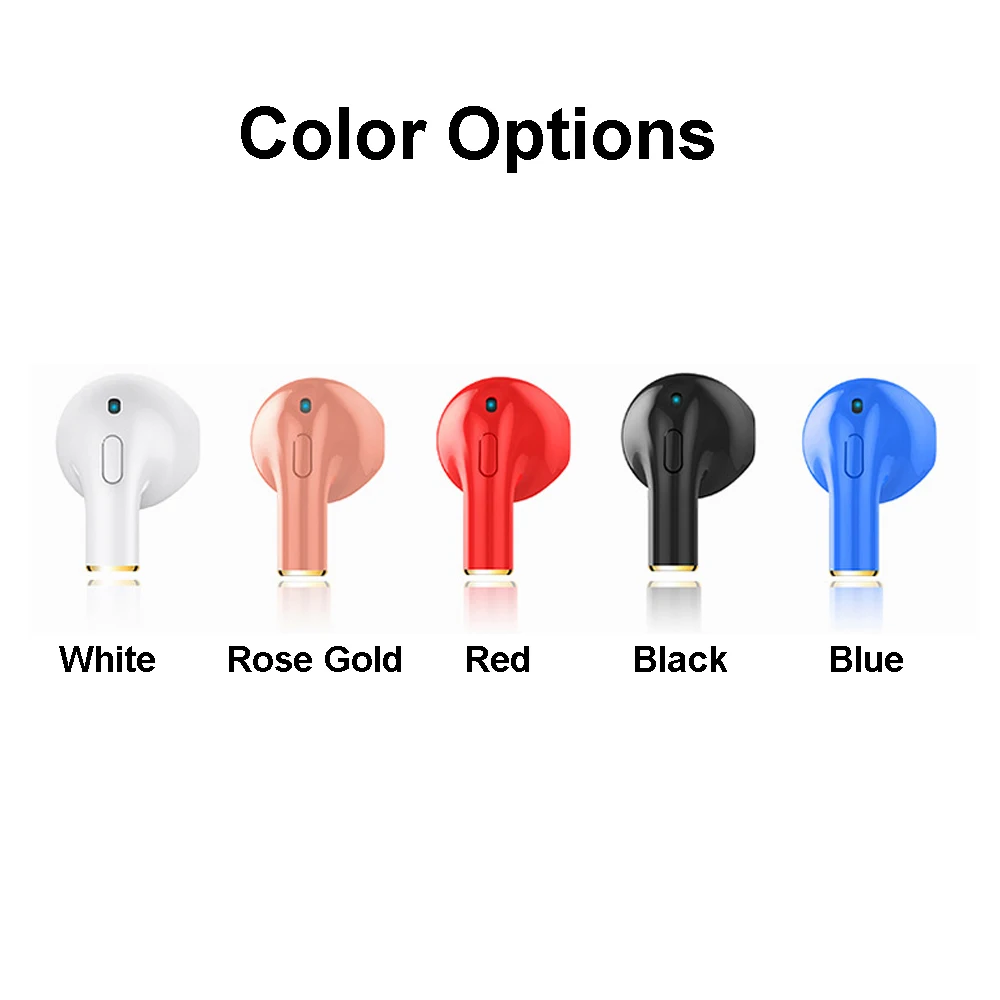 CHYI Mono Мини Bluetooth наушники с одним ухом эргономичные невидимые водонепроницаемые