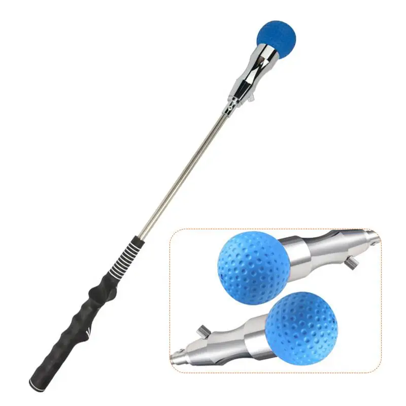 

Golf Swing Trainer with Vocal Ball Head Golf Training Aid Correction for Strength and Tempo Training Golf Club Equipment