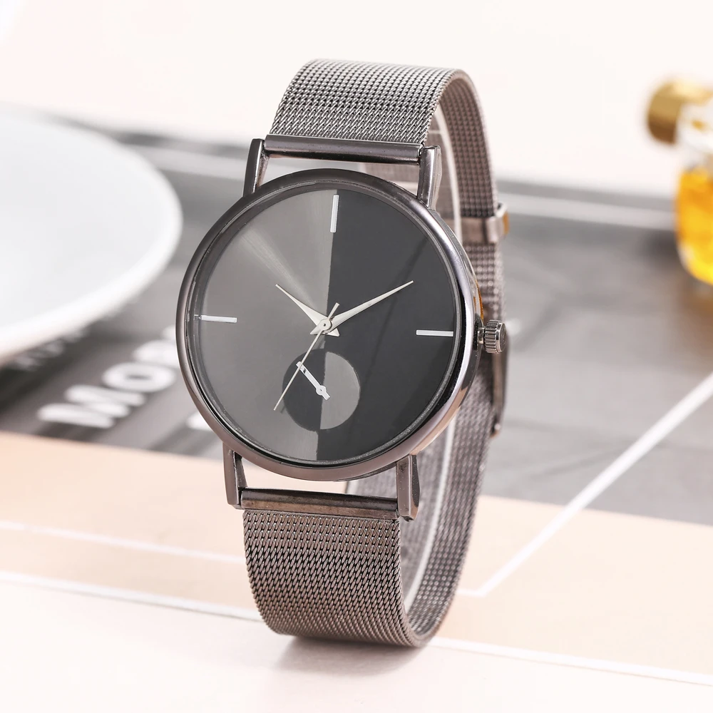 Женские кварцевые наручные часы Reloj Mujer брендовые роскошные со стальным ремешком