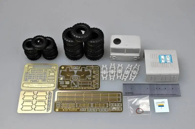 Trumpeter 1/35 00211 MAZ-537G Mid с полуприцепом | Игрушки и хобби