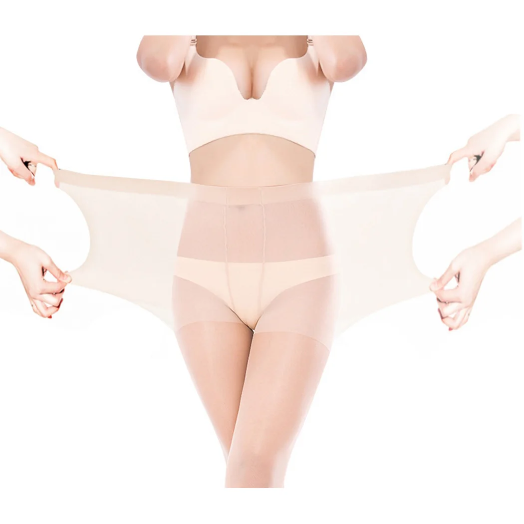 Сексуальные 15D тонкие чулки женские колготки дышащие с завышенной талией