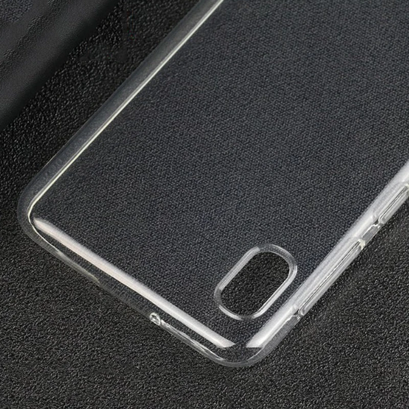 Alesser для samsung Galaxy A10 прозрачный силиконовый чехол Мягкий ТПУ Замена защитный |
