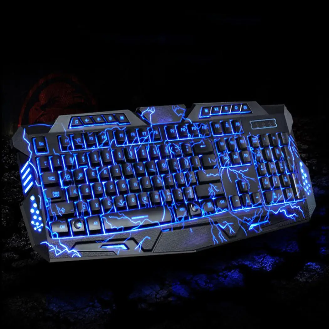 Светодиодный USB Powered проводной триколор с подсветкой Plug and play простых в