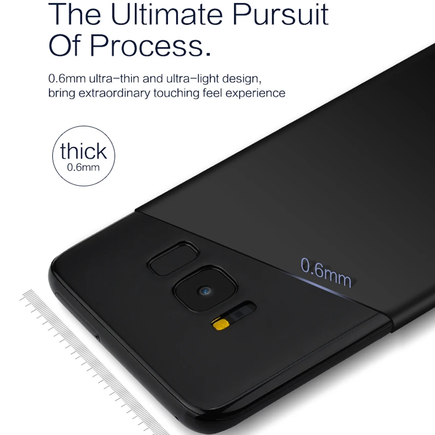 Роскошный Матовый чехол для samsung Galaxy S8 s S8Plus Тонкий Силиконовый ТПУ телефона Plus S 8