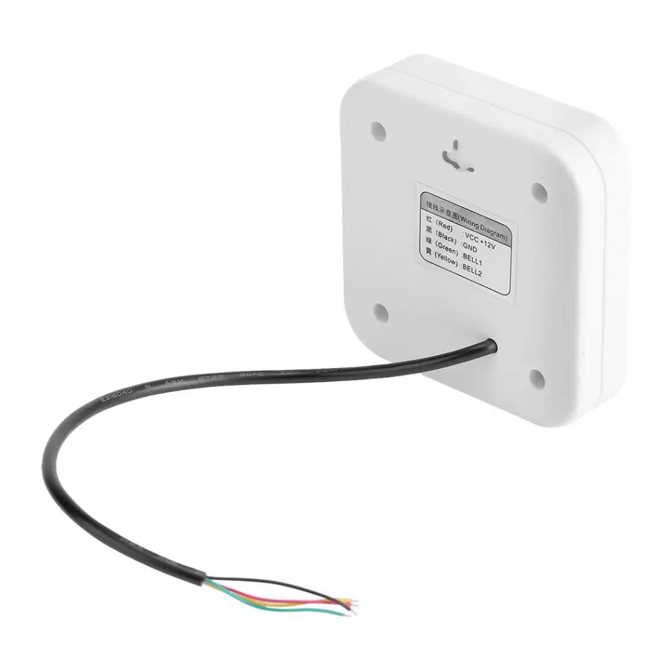 DC 12 В проводной дверной звонок Сигнализация для дома и офиса система контроля