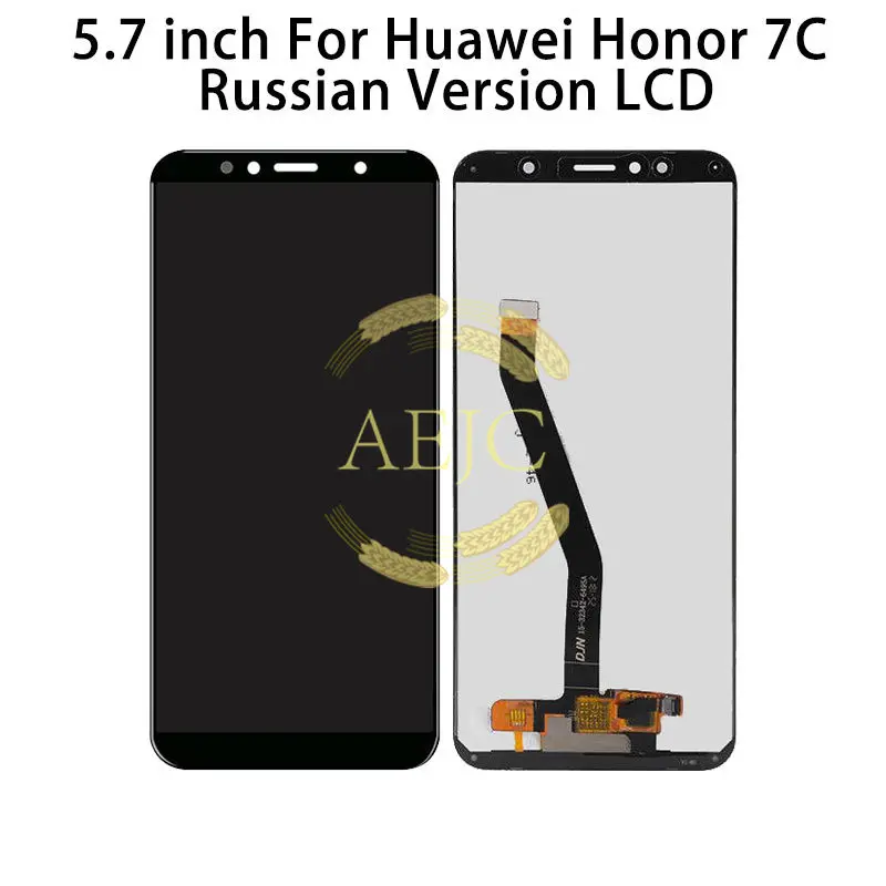 5.7&quot Russian Version LCD For Huawei Honor 7C AUM-L41 Display Touch Screen Digitizer Assembly | Мобильные телефоны и