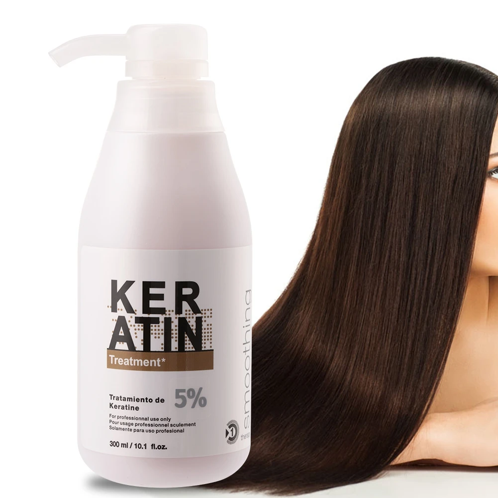 Pro 300ml Brazilian Keratin Hair Treatment for Damaged to Straighten Moisture Eliminates Frizzy Care | Красота и здоровье