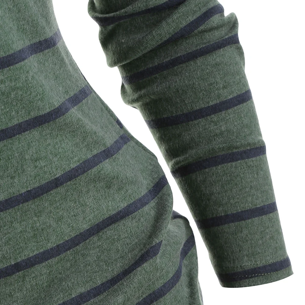 Wipalo Autumn Winter Knitted Women Striped Panel Heaps Collar Soft Female Pullovers Casual Top Basic Long Sleeve Cotton Sweater | Женская