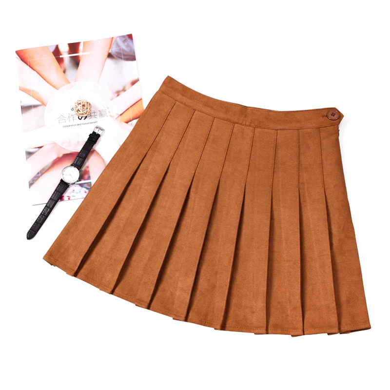 Женские юбки Лидер продаж Юбка Saia для девочек юбка длиной выше колена на осень и