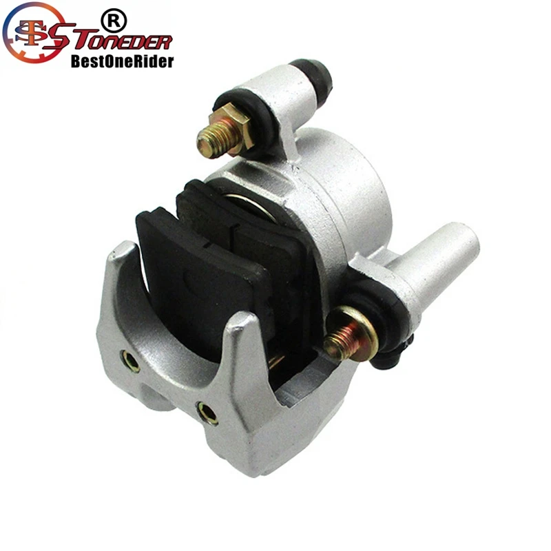 Передний однопоршневой тормозной суппорт STONEDER M10x1.25 для GY6 50cc 125cc 150cc 250cc скутеров