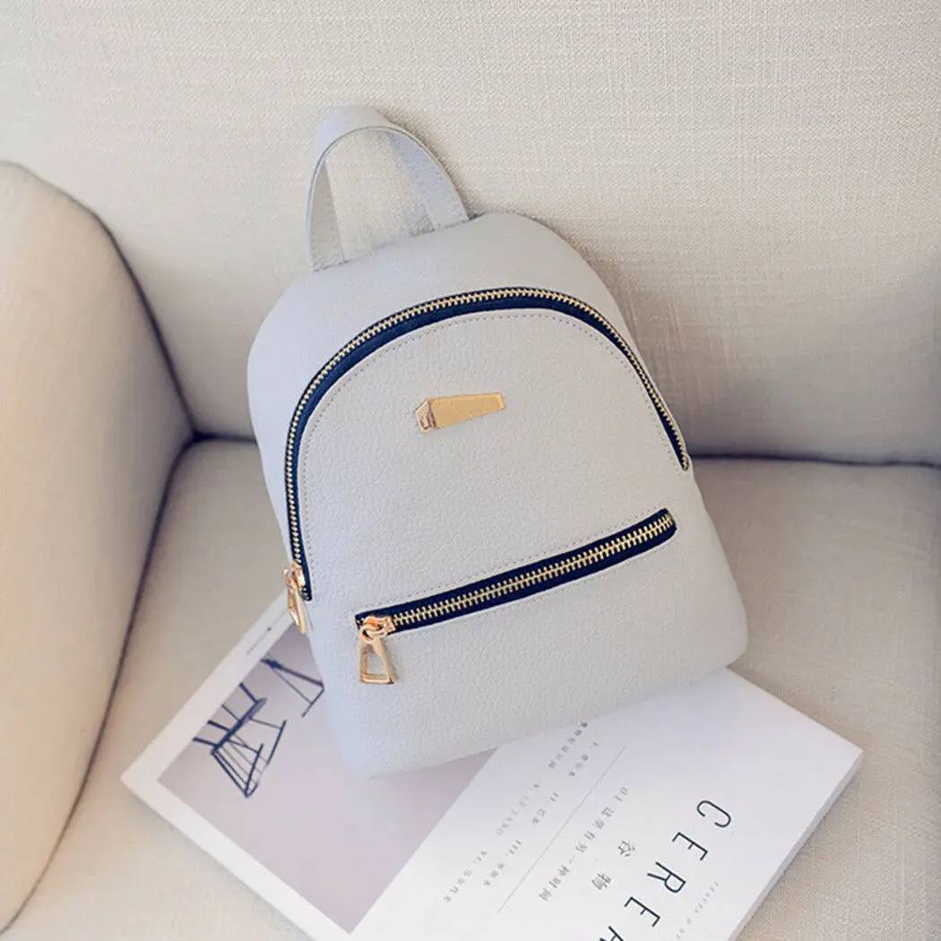 Модный женский рюкзак из искусственной кожи мини-рюкзак дорожная сумка через