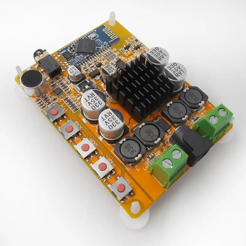 Bluetooth 4 0 TDA7492 Плата усилителя 2*50 Вт цифровой двухканальный CSR8635|Усилители