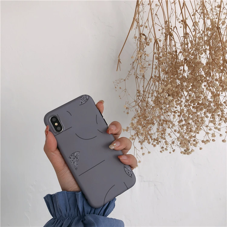 Крутой абстрактный серый чехол для iPhone XS XR Max X 8 7 6 6S Plus Мягкий IMD парный Стиль