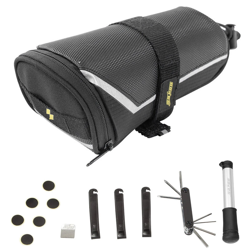 Набор инструментов SAHOO для ремонта велосипедных плоских шин комплект насадок 7 в 1