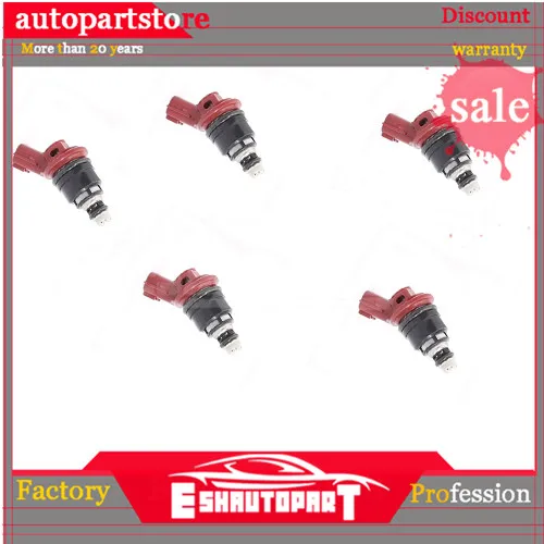Flow Matched Fuel Injector nozzle 16600-10Y00 16600-53J03 16600-53J00 16600-10Y0016600-96E01 for nissan SR20DE 2.0L KA24DE 2.4-. |