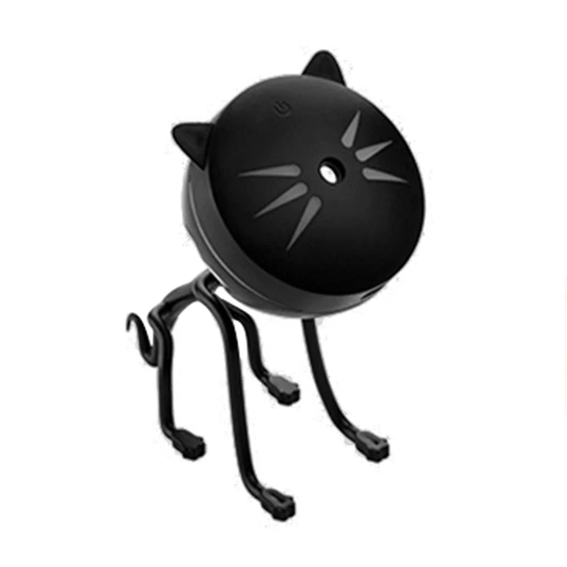 EAS 150ML портативный милый кот USB LED светящийся ночник увлажнитель Красочный эфирное
