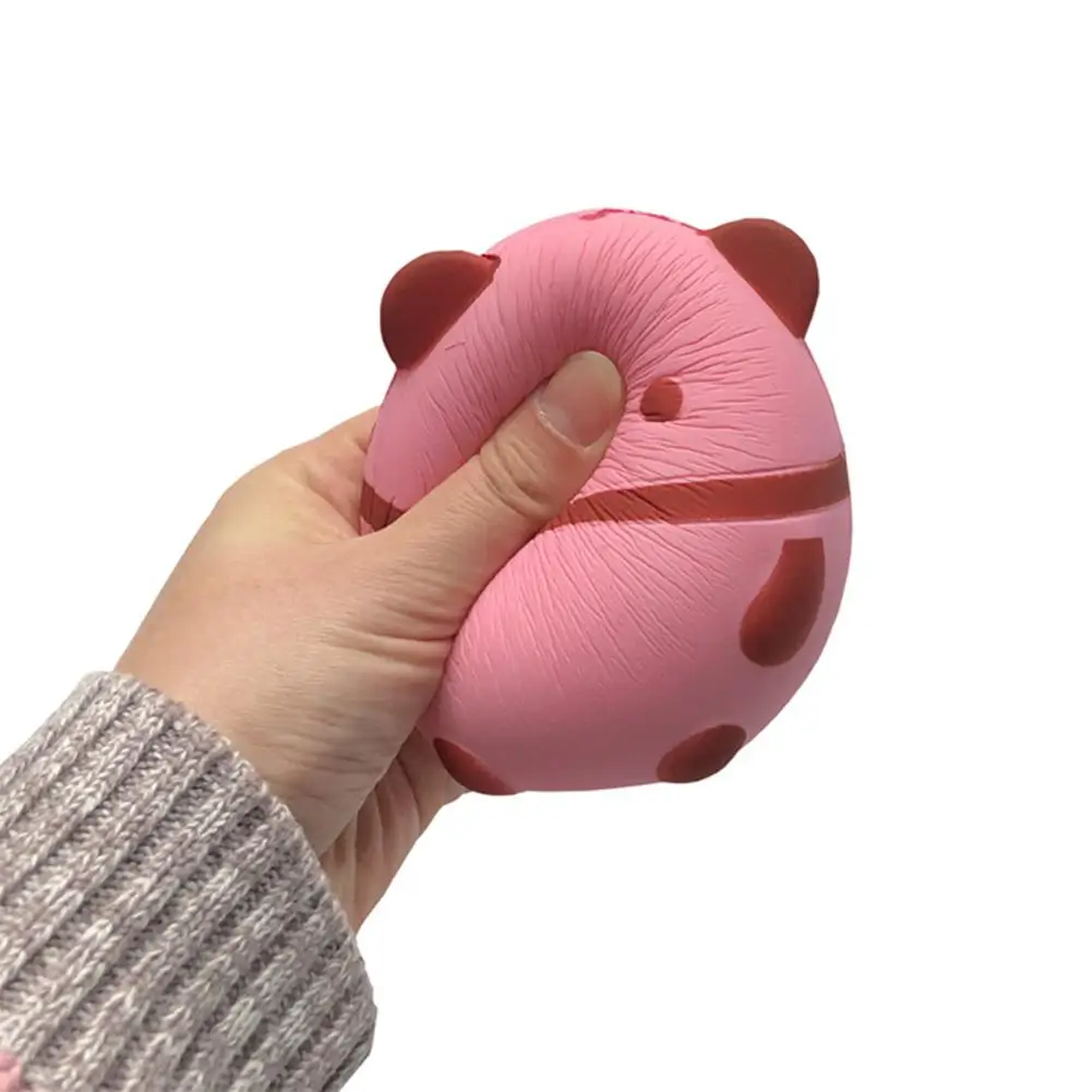 

RCtown Stress Reliver Cute Temperature Sensing Panda Egg Shape Squishy Toy Decor