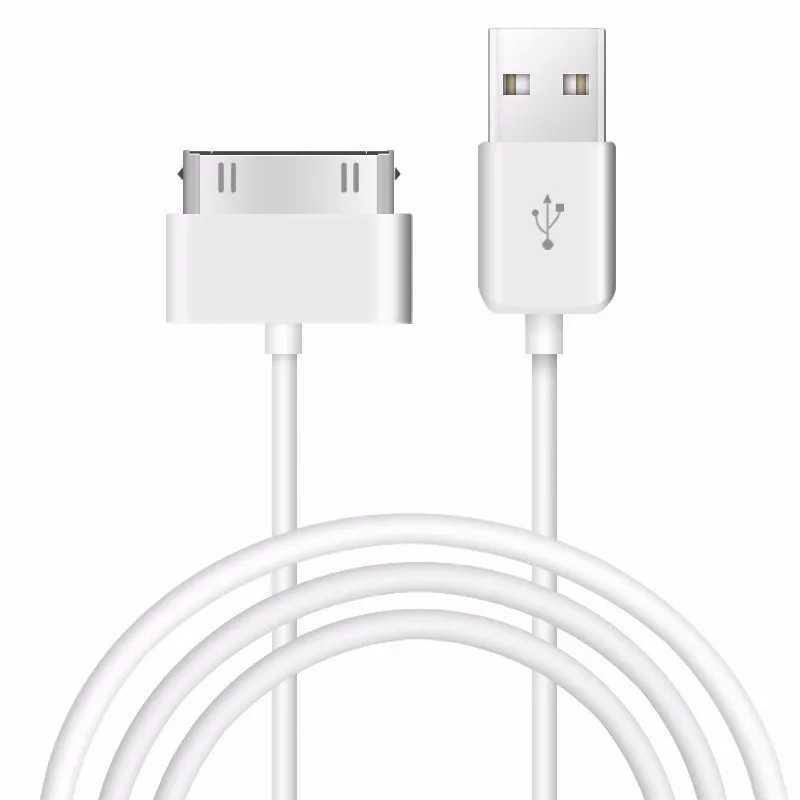 Usb-кабель для зарядки и передачи данных iPhone 4 iPod Nano TOUCH iPad 3 30Pin кабель USB 1 5 м