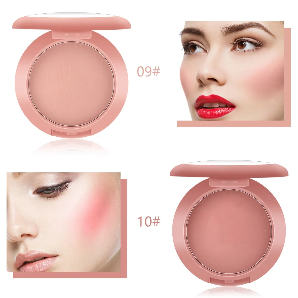 MISS ROSE 12 цветов натуральные долговечные матовые румяна пудра торт для осветления