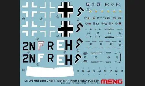 Meng 1/48 LS 003 Me 410A 1 Messerschmitt модель высокоскоростного бомбера|Наборы для сборки