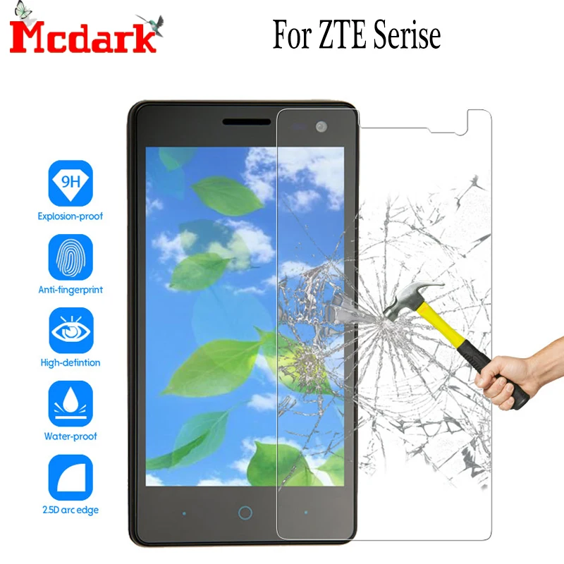 Mcdark 2.5D 9H закаленное стекло для ZTE Blade A601 GF3 V6 Защита экрана Nubia Z11 телефона защитная