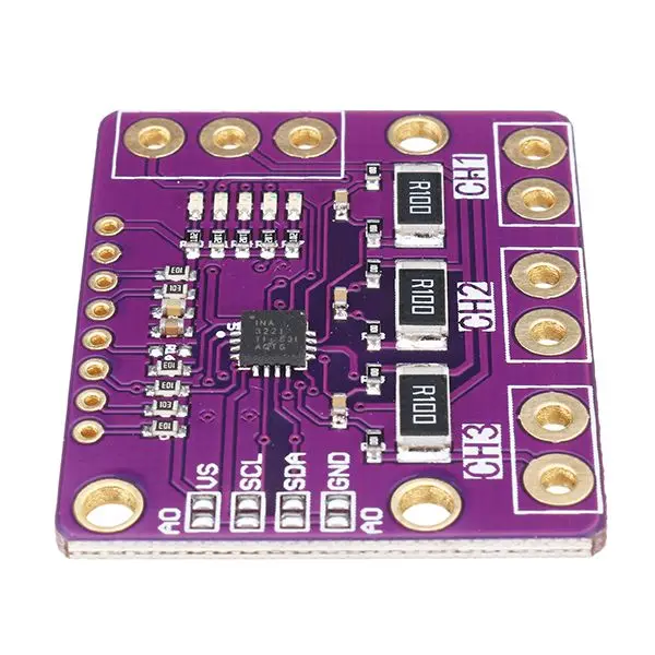 LEORY 3 шт CJMCU-3221 INA3221 тройной способ низкая сбоку/высокая сторона I2C Выход ток