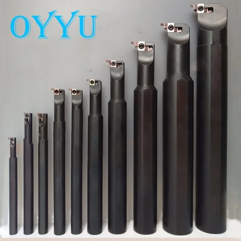 

OYYU SIGER Small Bore Cutter Holder SIGER0808A 1010B 1210B 1412C 1616C 2020D-EH Turning Tool Holder Boring Bar CNC Lathe Tools