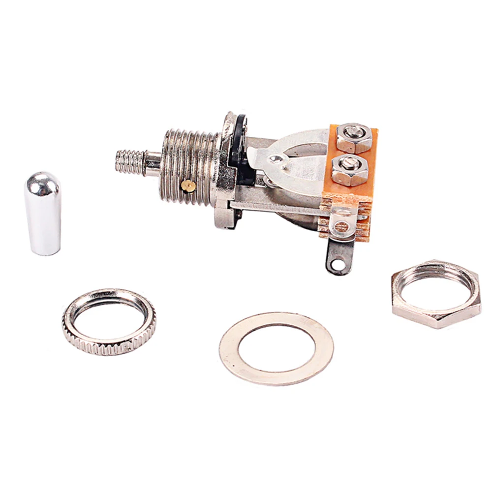 GN118 3 Way Toggle Switch Pickup Selector with Silver Tip for LP Electric Guitar | Спорт и развлечения