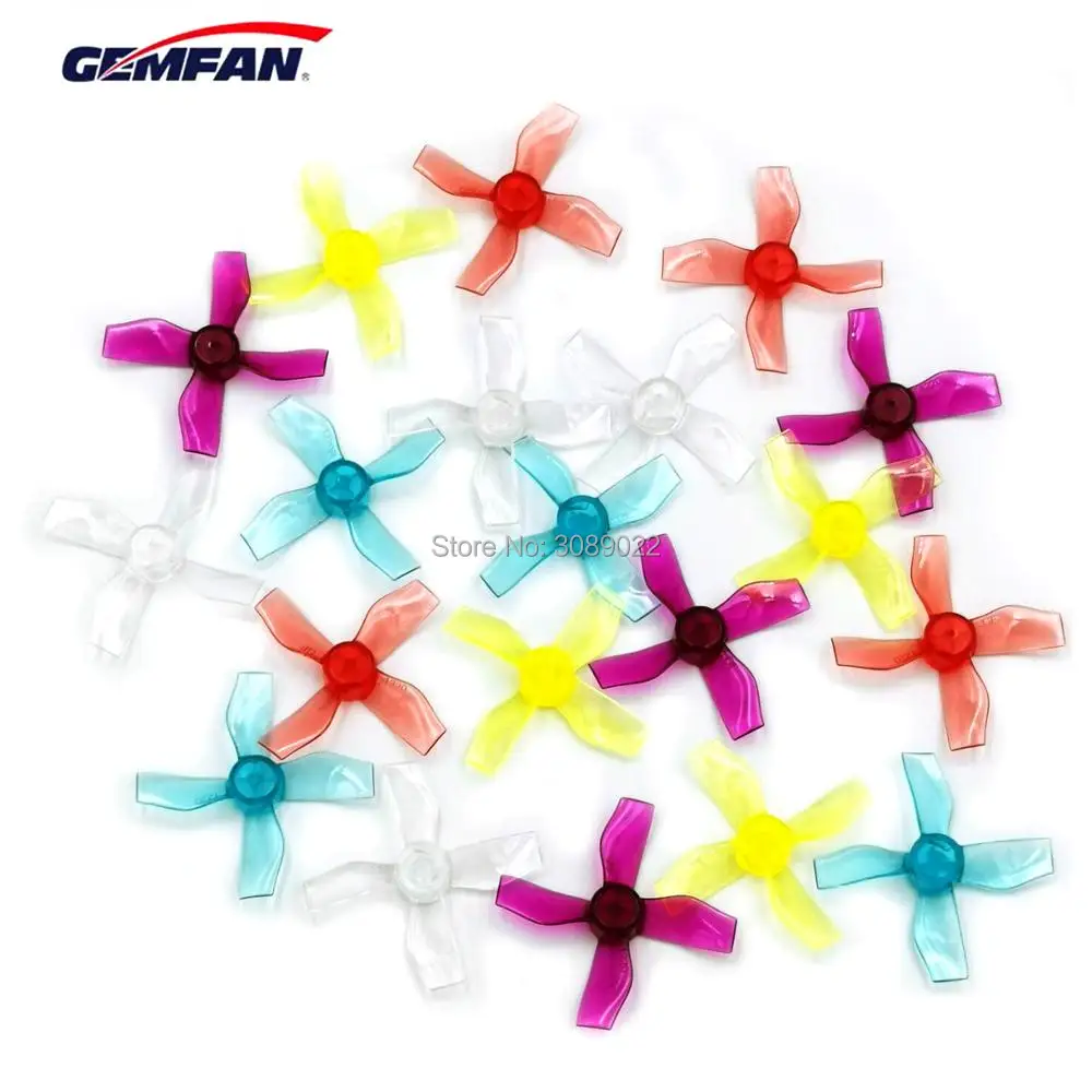 16 шт./8 пар GEMFAN 1220 31 мм 0 8 мм/1 отверстие 4 лопасти пропеллер PC CW CCW реквизит для 0703 1103