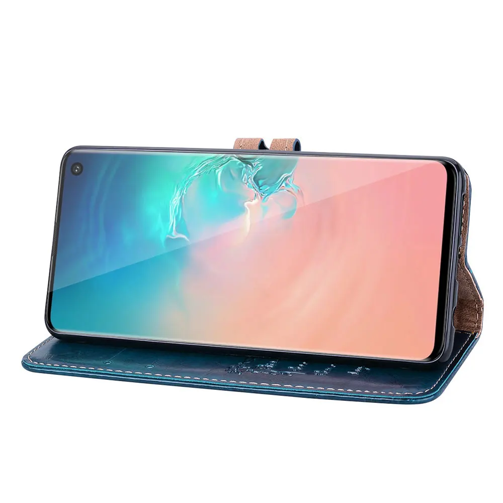 KISSCASE Роскошный кожаный чехол для samsung S8 S9 S10E плюс S6 S7 край кошелек A3 A5 A6 A7 A8 A10 A30 2018 |