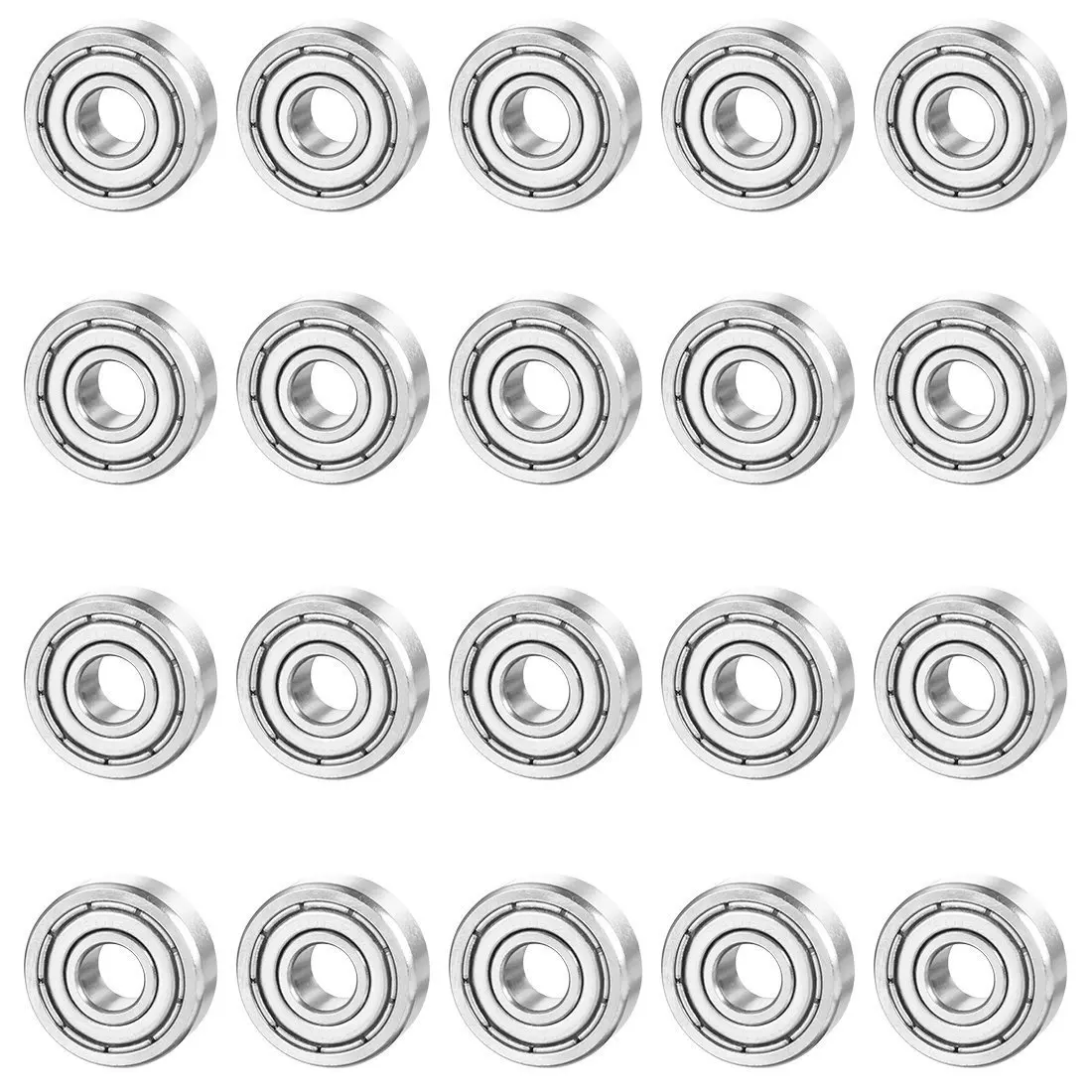 

BMBY-20pcs 696ZZ 6mmx15mmx5mm Double Shielded Miniature Deep Groove Ball Bearing