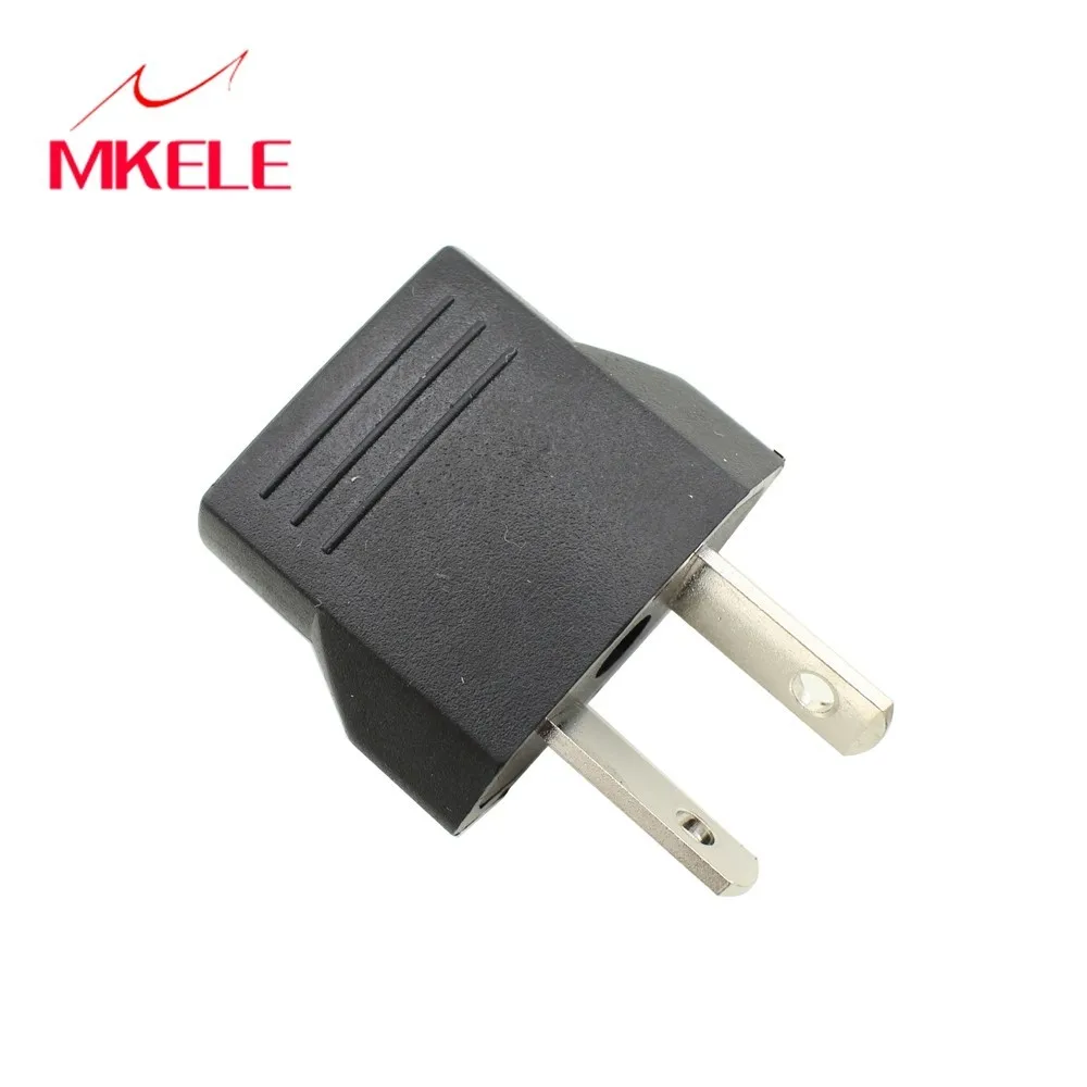 Переходник для розетки адаптер 2 контактный источник питания вилка переменного