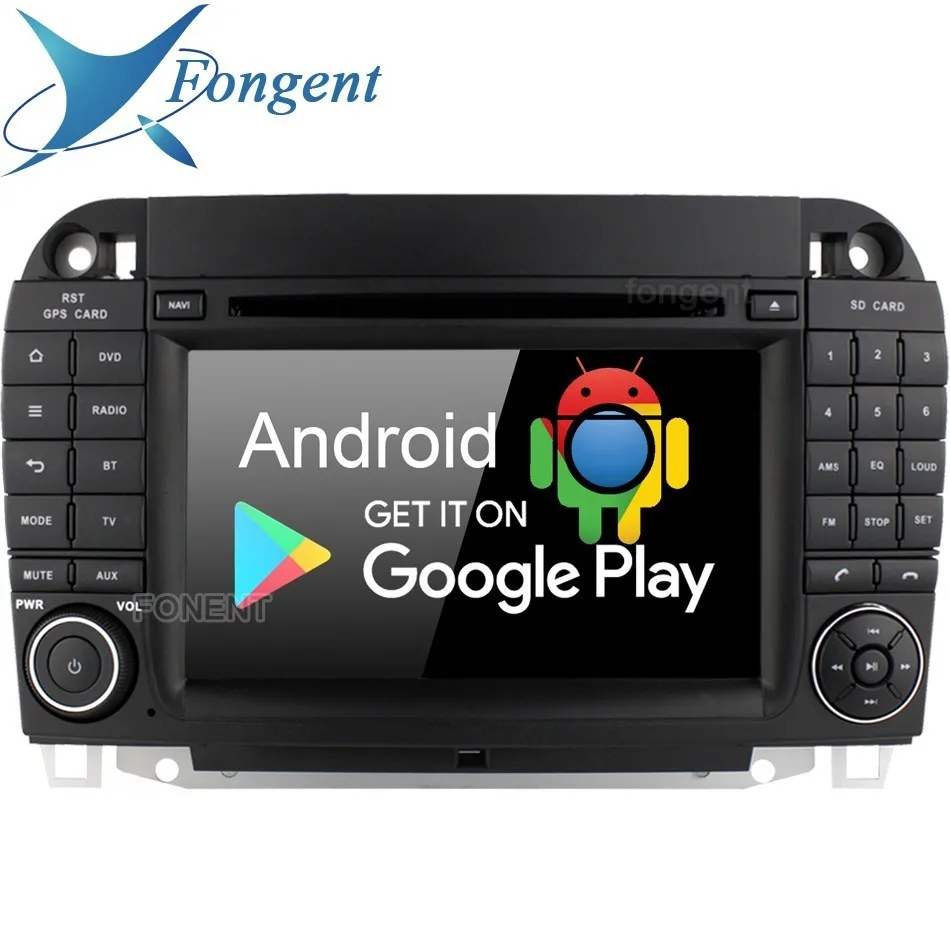 Android 9 0 автомобильный DVD радиоплеер для Mercedes Benz S CL Class W220 W215 S320 S430 S500 2005 2004 2003 2002 2001