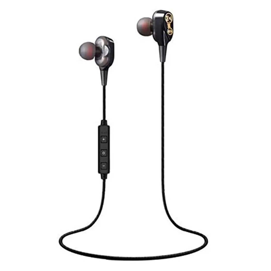 Общие стерео наушники вкладыши громкой связи Bluetooth Спорт до 10 м беспроводной 110 дБ