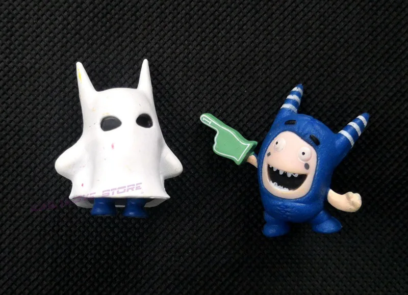 Горячая Распродажа уникальные 20/10 шт./лот Oddbods игрушки Фигурки Zee Jeff
