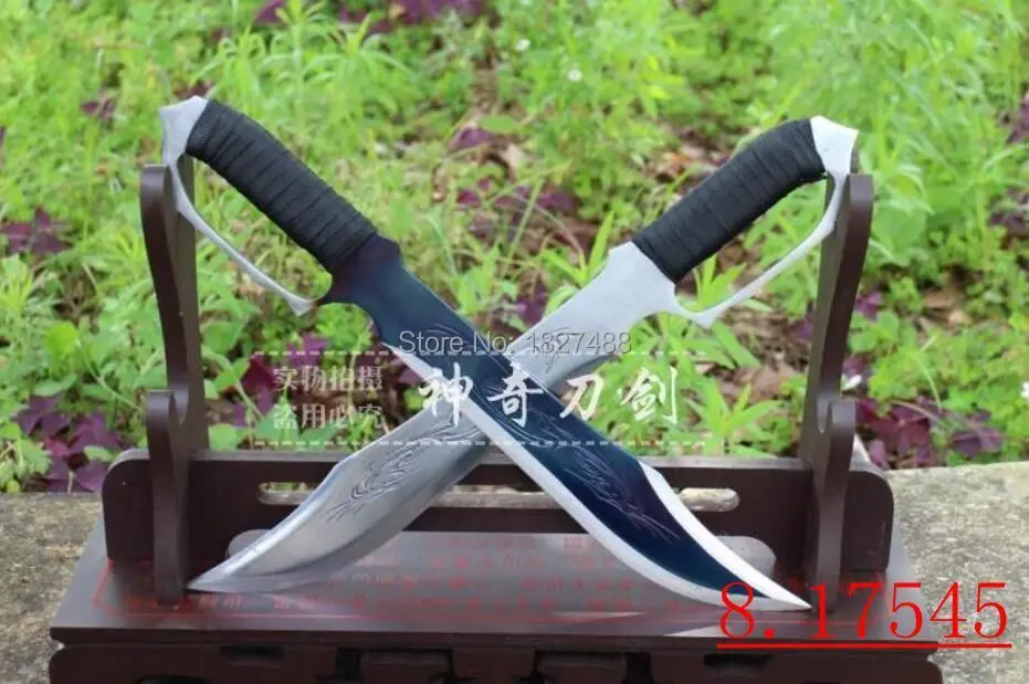 Китайская традиция KungFu Wing Yong Chun ножи с бабочками WuShu двойные мечи Dao острое лезвие