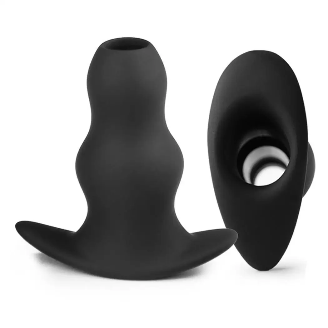LI BO Adult Stimulate Sex Beads Silicone Manual Pull Hotel G-spot Bedroom Hollow-Design Anal Home Black Plug Toys |