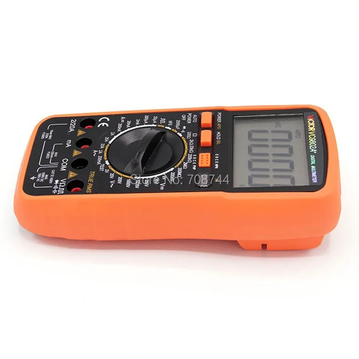 Цифровой мультиметр VICTOR VC9802A + профессиональный Victor цифровой напряжение