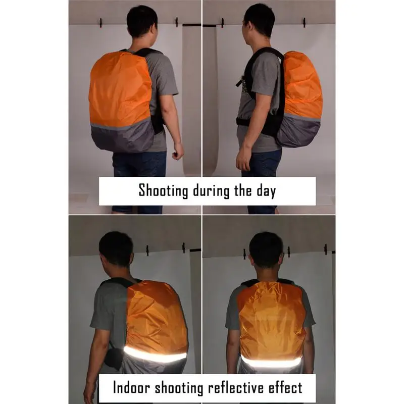 Rainproof Backpack Cover Anti Dust Rain With Reflective Strip for Hiking Camping Traveling Outdoor | Спорт и развлечения