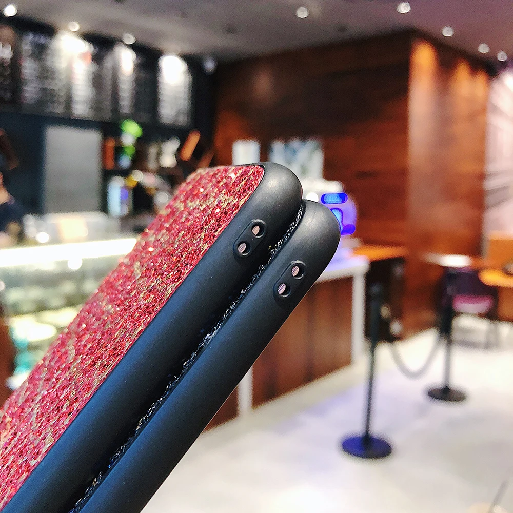 Роскошный блестящий чехол KISSCASE для iPhone 7 8 6 6s plus 5 5S SE сетчатый X XS MAX XR задняя крышка