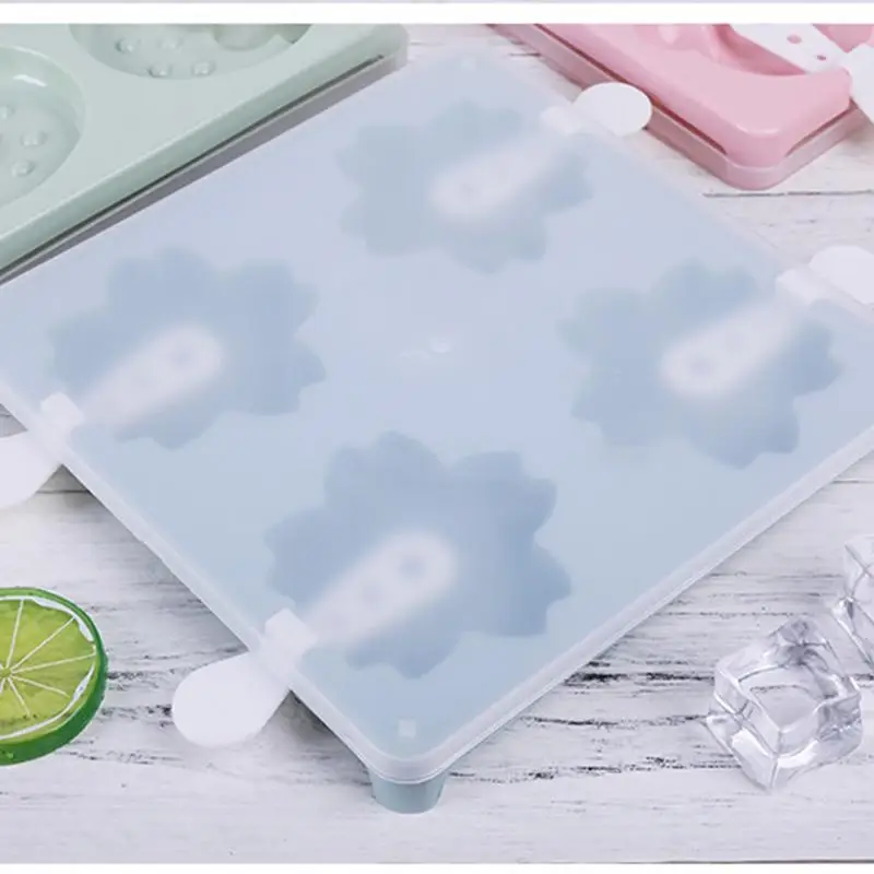 DIY милые формы для мороженого мягкие PP материал Формочки Для Мороженого на