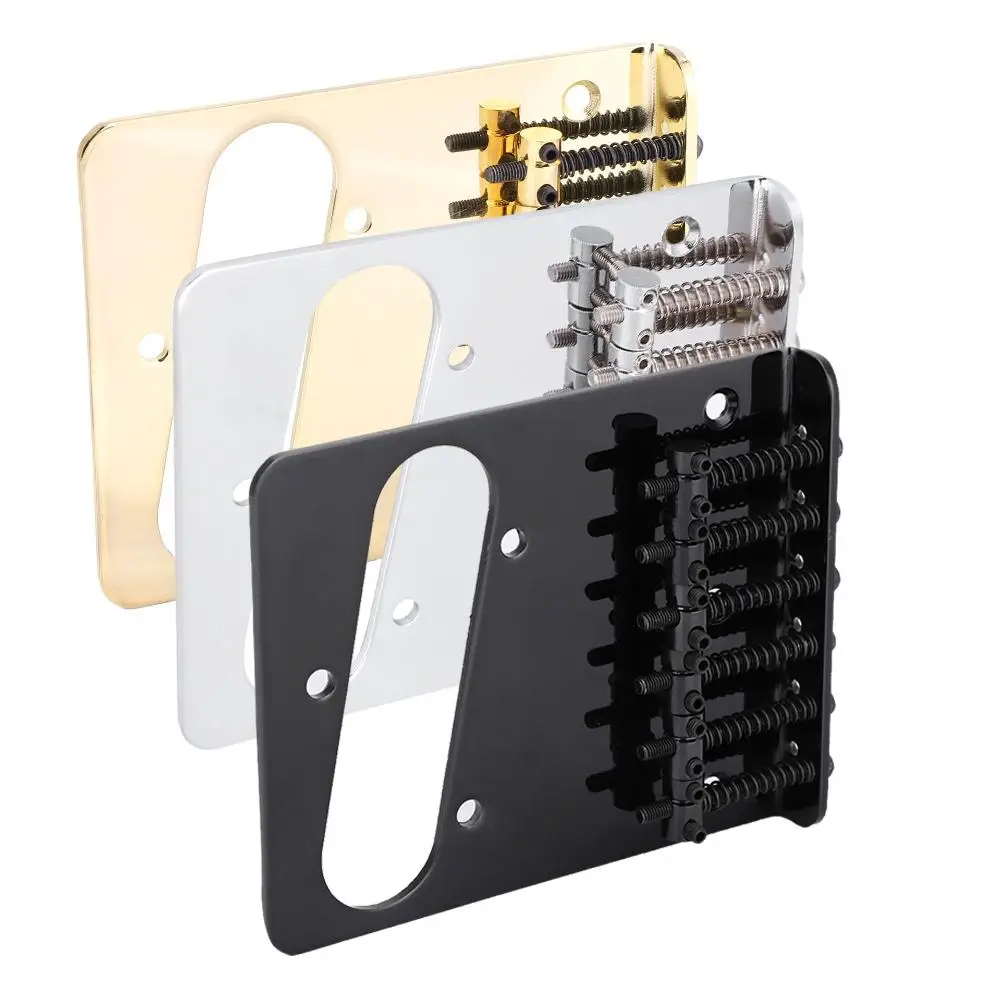 6 Saddle гитарный мост с одной катушкой слот для электрогитары TL Telecaster|Детали и