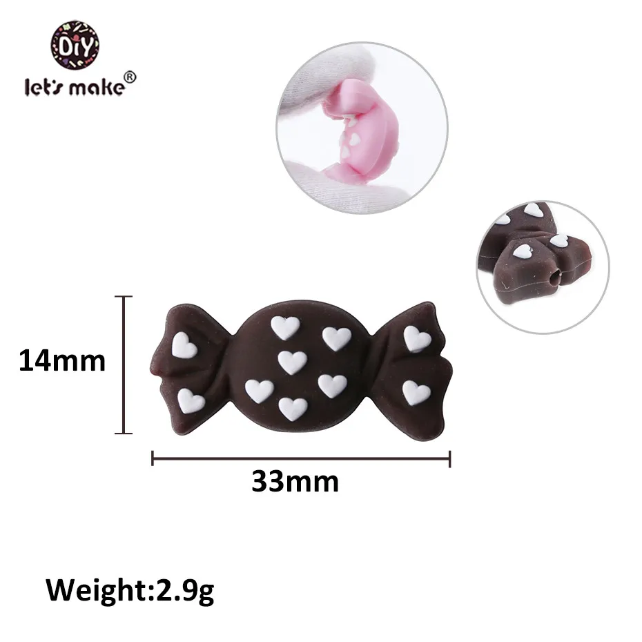 5 шт. Силиконовые Прорезыватели для зубов в виде сердечек | Мать и ребенок