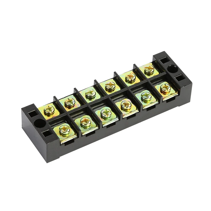 LEORY 600 V 45A 6 позиционный клеммный блок Защитная полоска двухрядный домкрат
